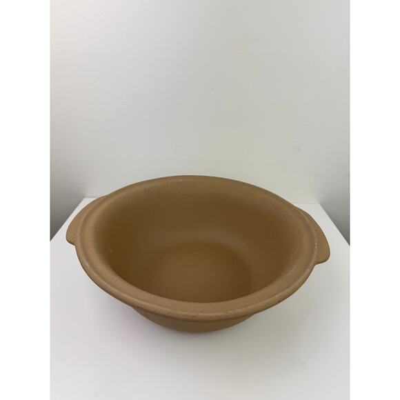 THE PAMPERED CHEF Family Heritage Collection Stoneware Bread Roaster Deep Bowl - Picture 2 of 6